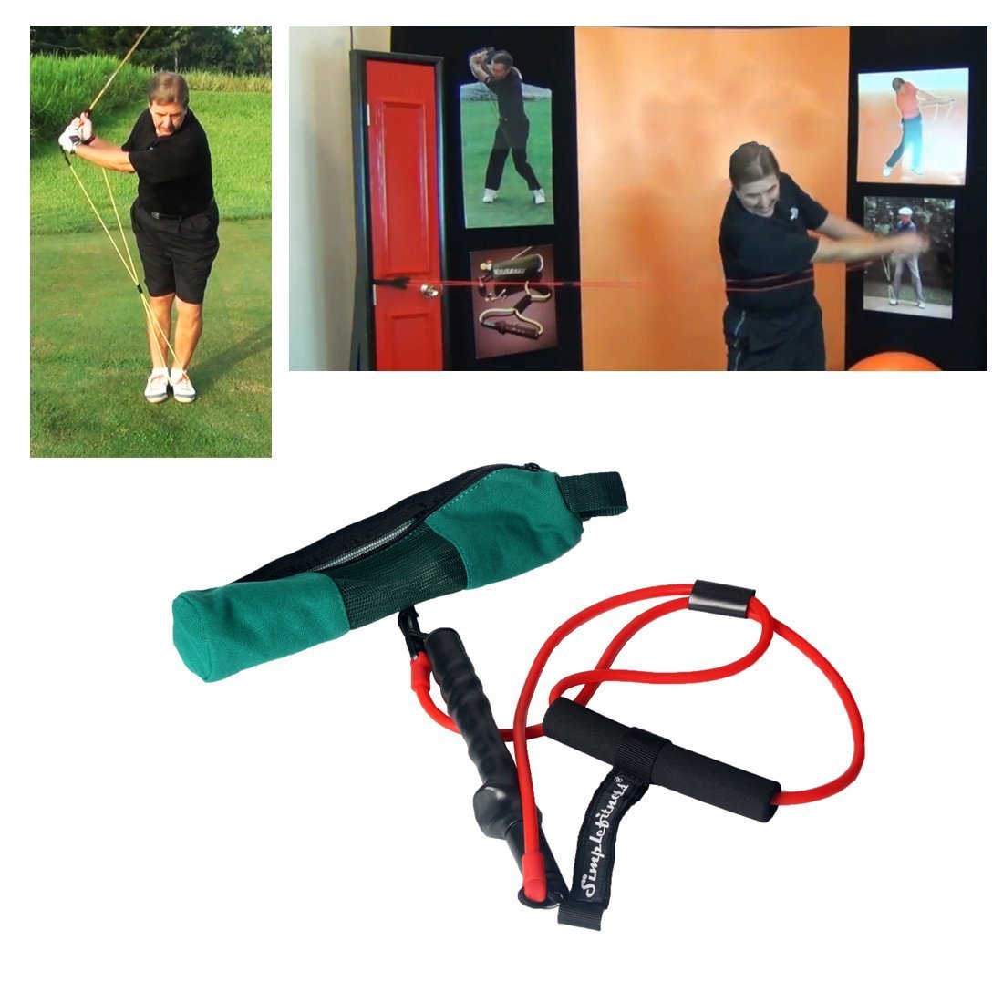 Golf Training Equipment Swing Arm Pull Putter Trainer Swing Club Enfom Clothing