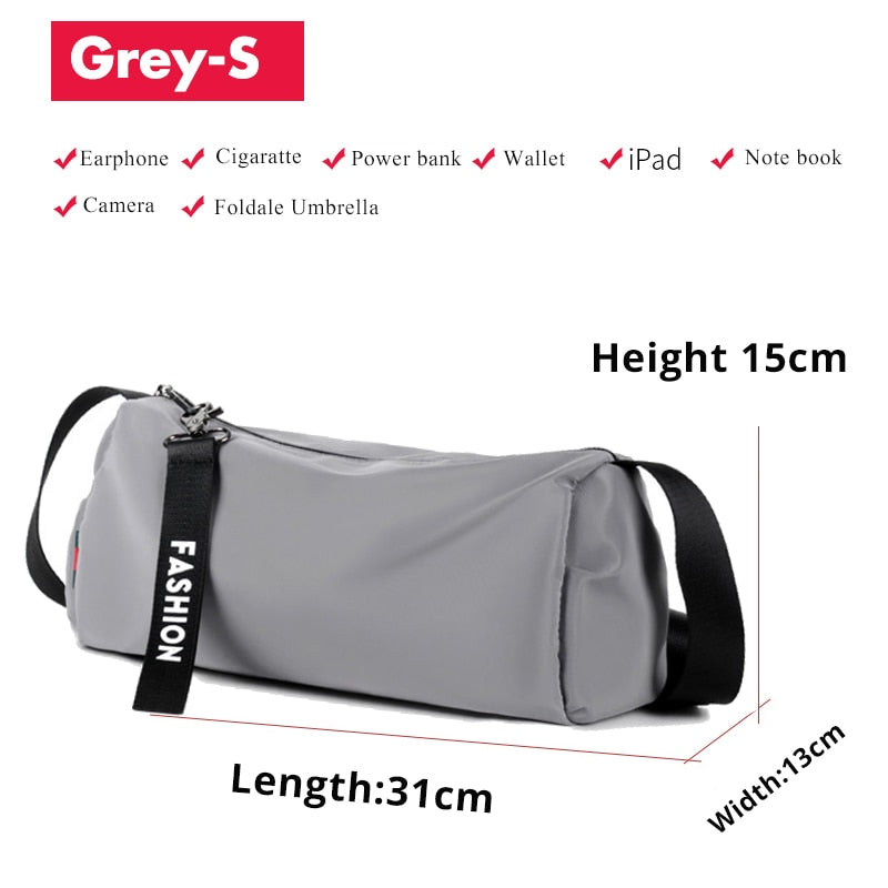 Gym Bags Men Crossbody Fitness Hiking Swimming Storage Bag Travel Duffle Sport Bag Exercise Training Shoulder Sport Backpack Enfom Clothing