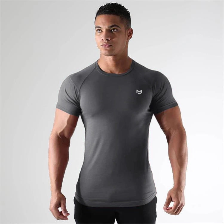 Gym Short Sleeve T Quick Dry Gym Clothes For Running Enfom Clothing