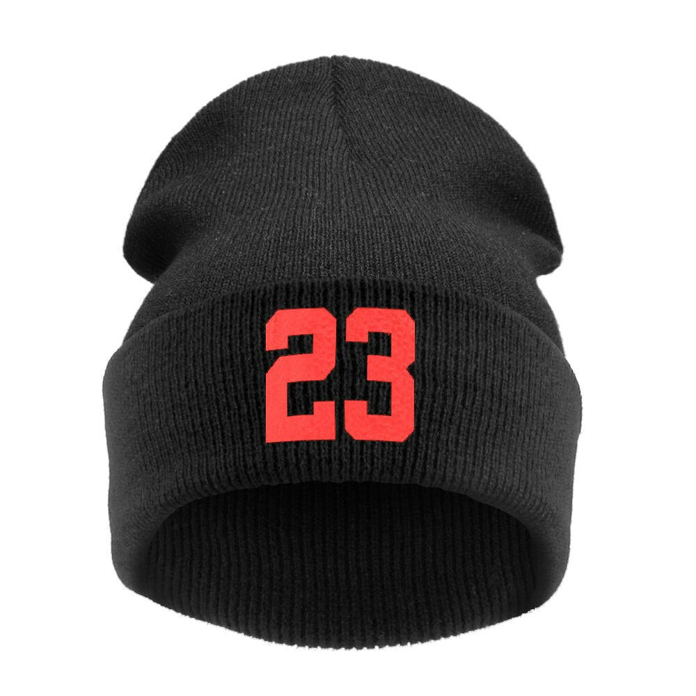 High Quality Winter Beanie Hats "23" BULLS SPORTS For Women / Men Knitted Hat Cap with Letter Hat Gorros Toucas MA21 Enfom Clothing