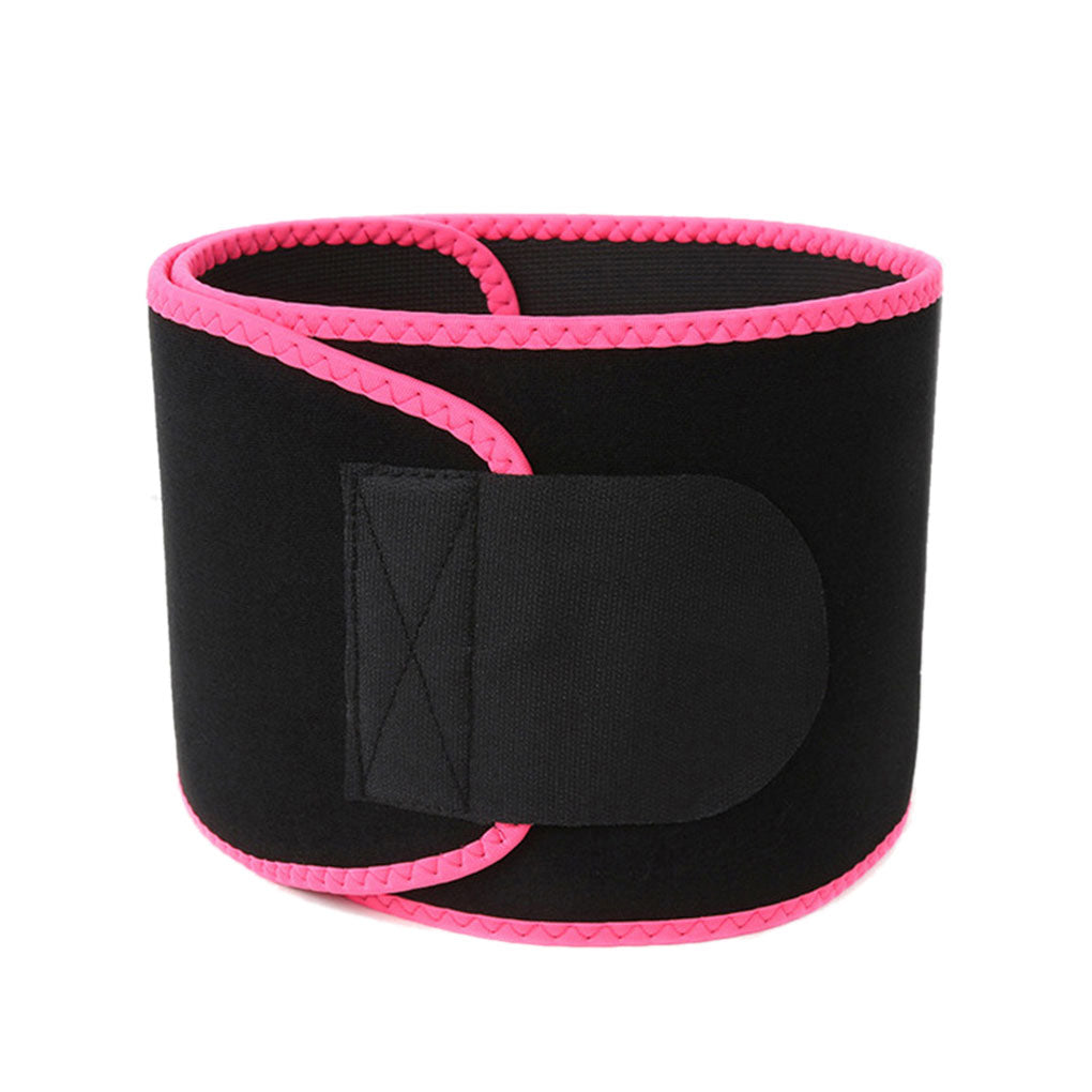 High-quality Sweating Slimming Belt Four-needle Six-line Fitness Sports Fever Wicking Belt Enfom Clothing