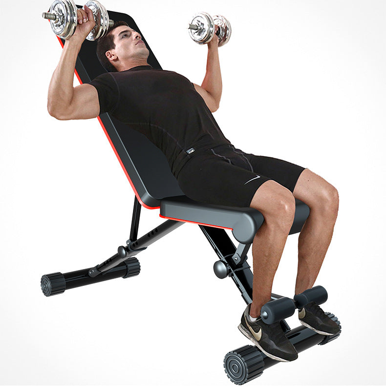 Home Dumbbell Bench Crunches Fitness Equipment Enfom Clothing