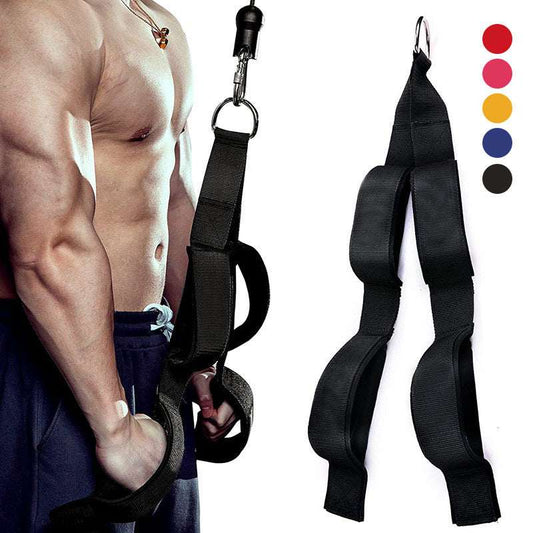 Home Fitness Equipment Portable High Pull-down Training Chest Expander Enfom Clothing