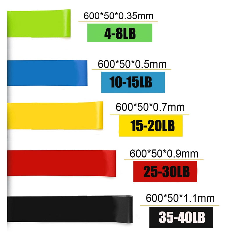 Hot Sale Fitness Yoga Resistance Bands Health Elastic Sport Latex Belt Pull Strap Pilates Sport Training Strap Fitness Equipmen Enfom Clothing