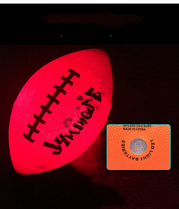 LED glow rubber football American football Enfom Clothing