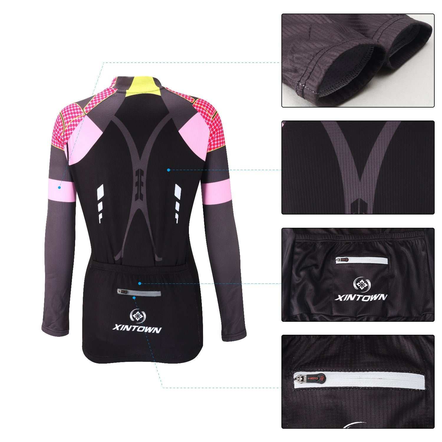 Long sleeve cycling jersey Enfom Clothing