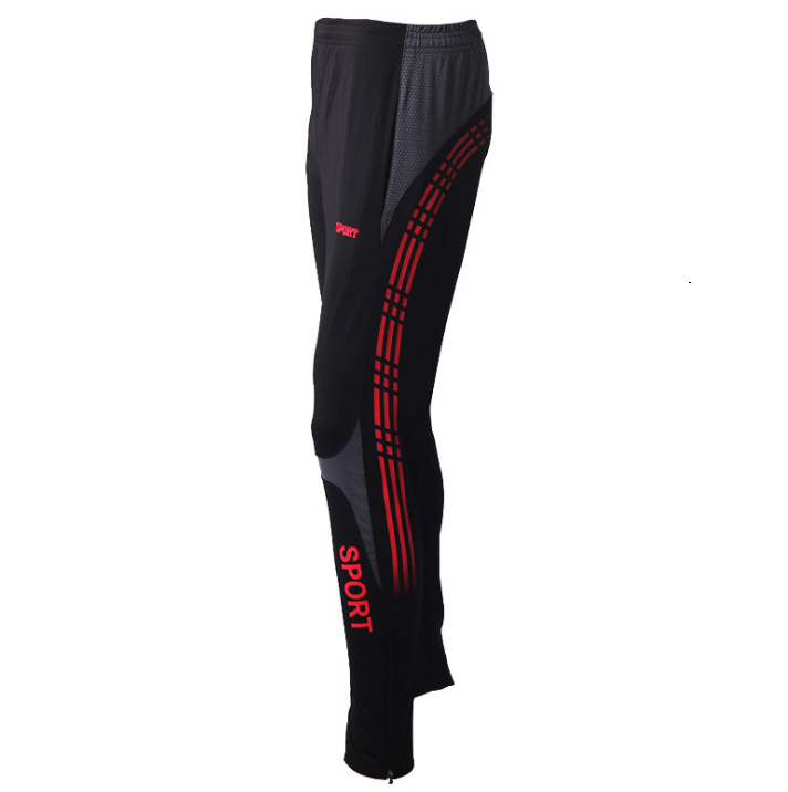 Man straight tube pants leisure pants thin outdoor fitness running FOOTBALL PANTS fast dry casual clothing wholesale Enfom Clothing