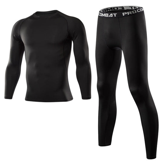 Men Clothing Sportswear Gym Fitness Compression Suits Running Set Sport Outdoor Jogging Quick Dry Tight Enfom Clothing