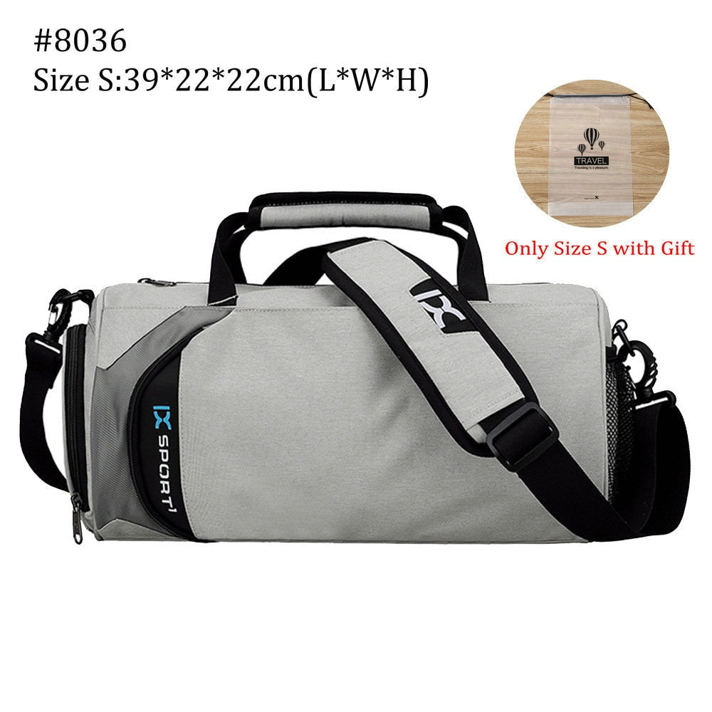 Men Gym Bags For Fitness Training Outdoor Travel Sport Bag Multifunction Dry Wet Separation Bags Sac De Sport Enfom Clothing