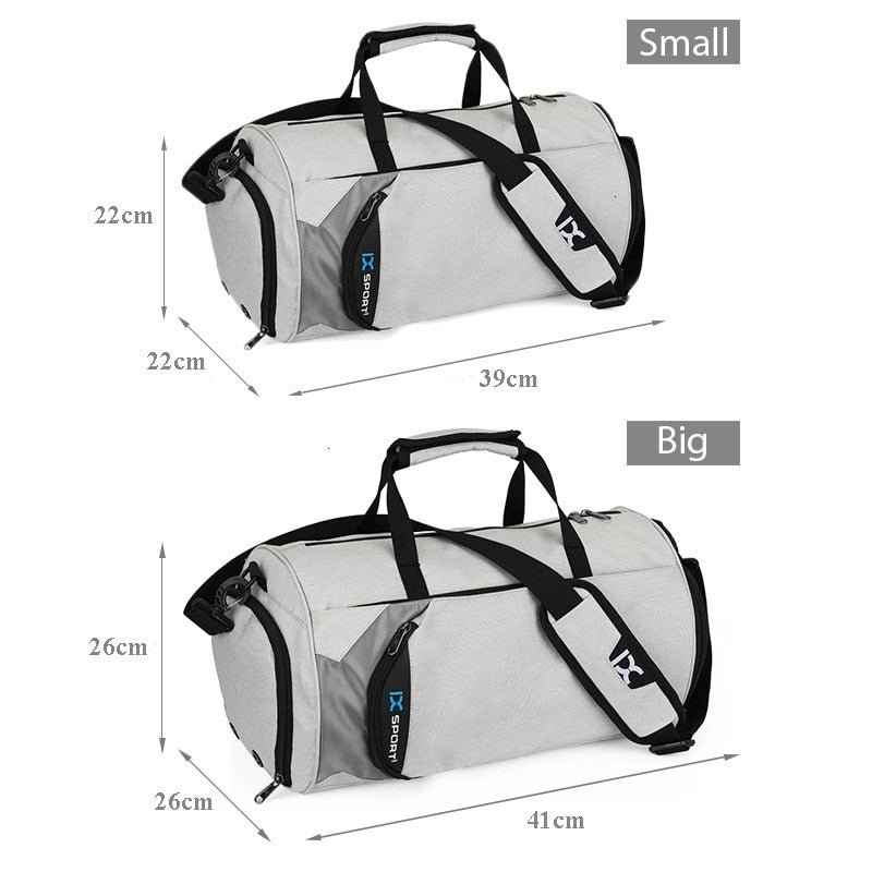 Men Gym Bags For Fitness Training Outdoor Travel Sport Bag Multifunction Dry Wet Separation Bags Sac De Sport Enfom Clothing