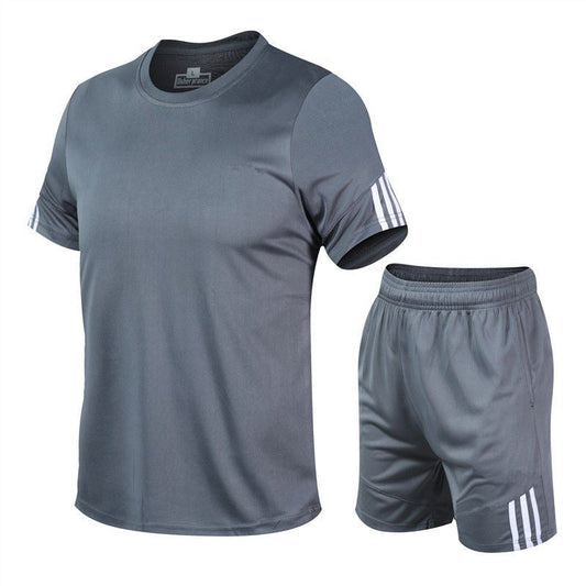 Men Sports Suit Track Suit Running Suit Gym Two Piece Quick Drying Clothes Enfom Clothing