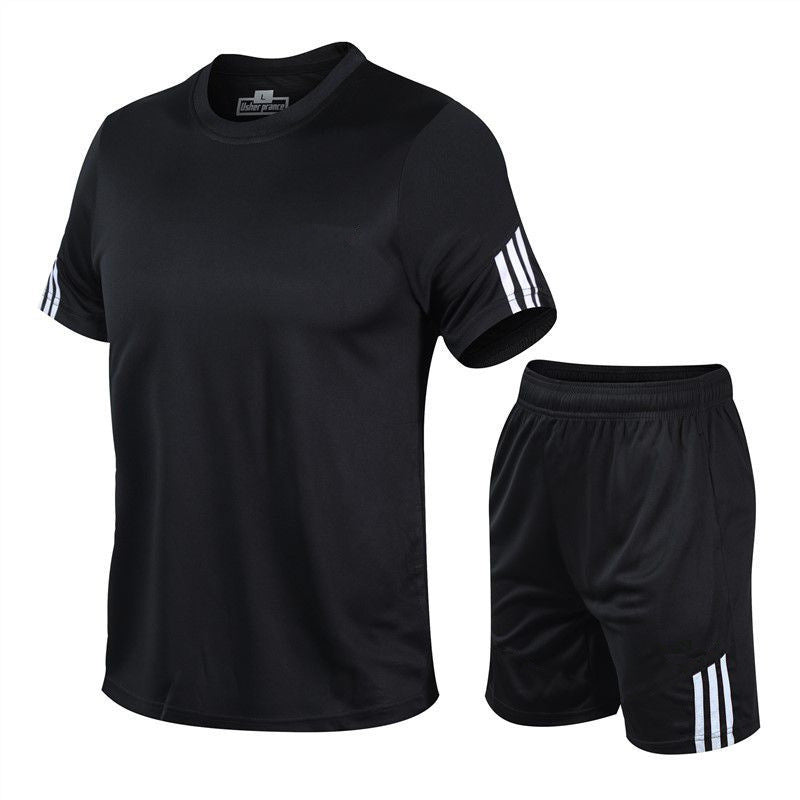 Men Sports Suit Track Suit Running Suit Gym Two Piece Quick Drying Clothes Enfom Clothing