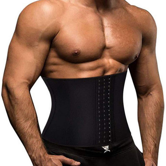 Men's Back Support Neoprene Gym Training Three Breasted Plastic Belt Enfom Clothing