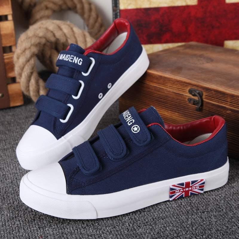 Men's Canvas Shoes Breathable Sports Board Shoes Enfom Clothing