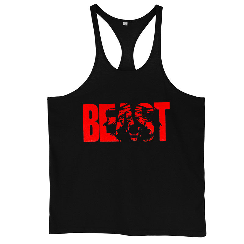 Men's Fitness Sports Printed Tank Top Enfom Clothing