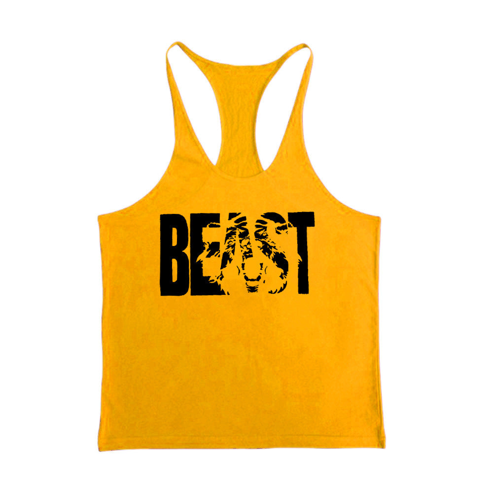 Men's Fitness Sports Printed Tank Top Enfom Clothing