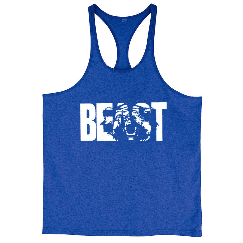 Men's Fitness Sports Printed Tank Top Enfom Clothing