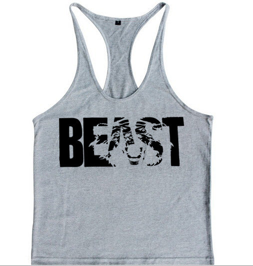 Men's Fitness Sports Printed Tank Top Enfom Clothing