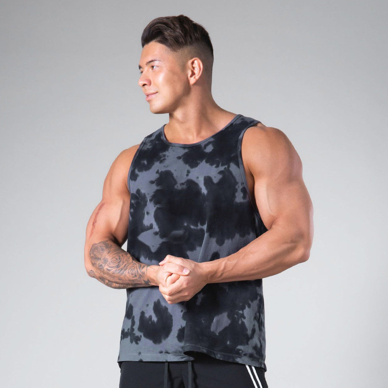 Men's Fitness Vest Leisure Gym Sleeveless Vest Enfom Clothing