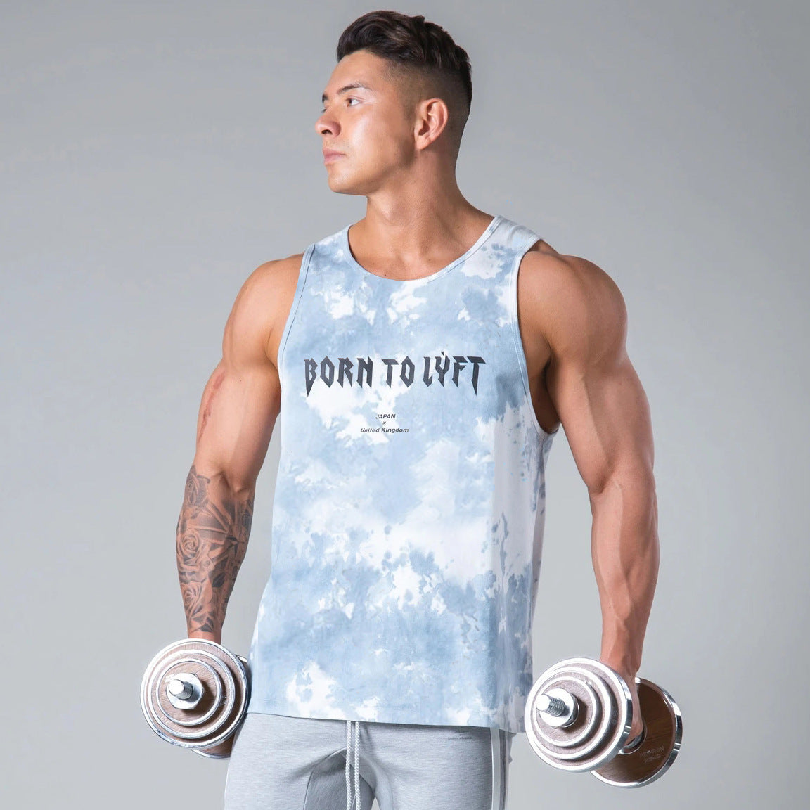 Men's Fitness Vest Leisure Gym Sleeveless Vest Enfom Clothing