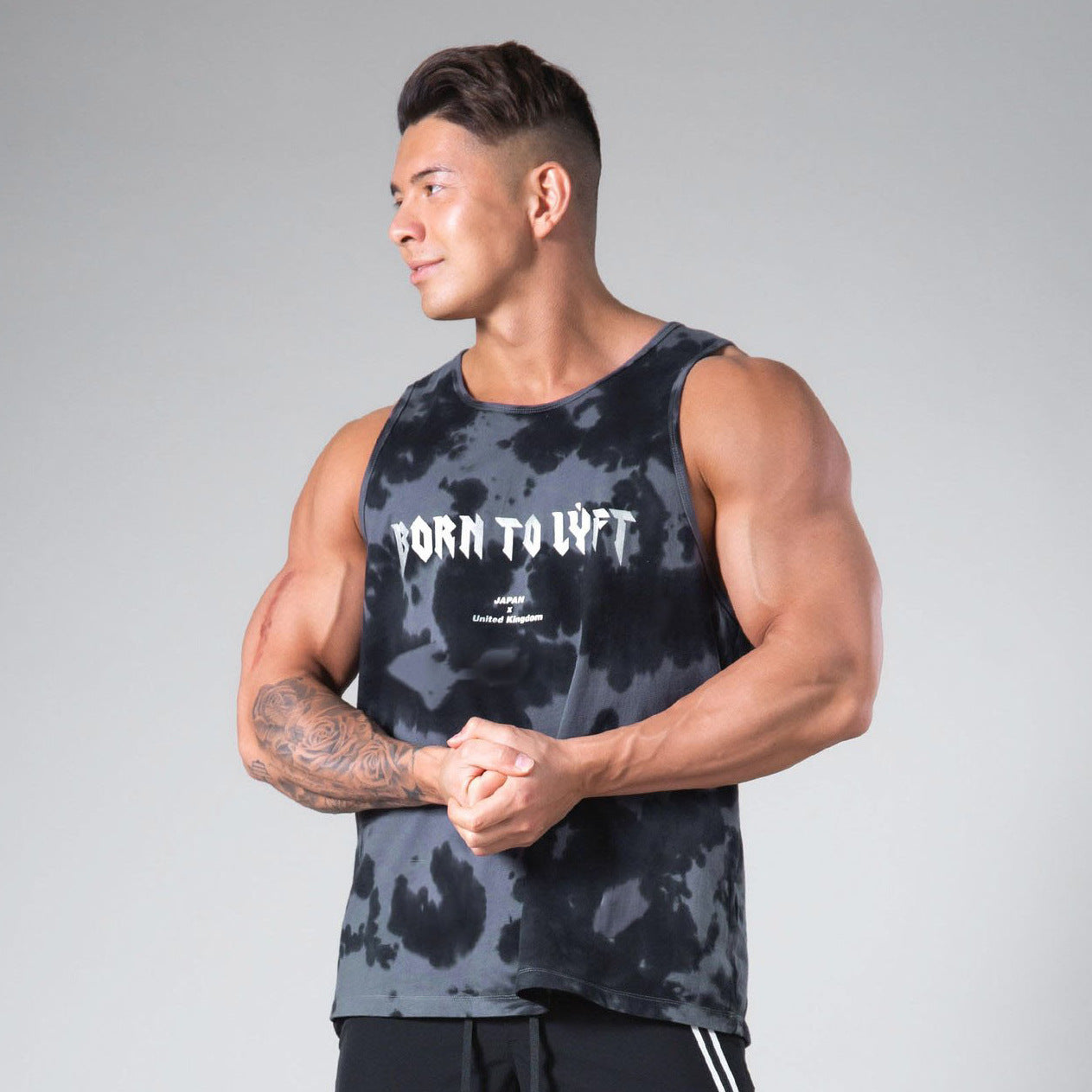 Men's Fitness Vest Leisure Gym Sleeveless Vest Enfom Clothing