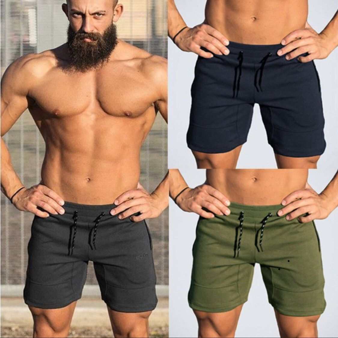 Men's Five-Point Casual Sports Beach Shorts Enfom Clothing