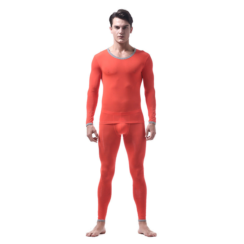 Men's Ice Silk Thermal Underwear Suit Enfom Clothing