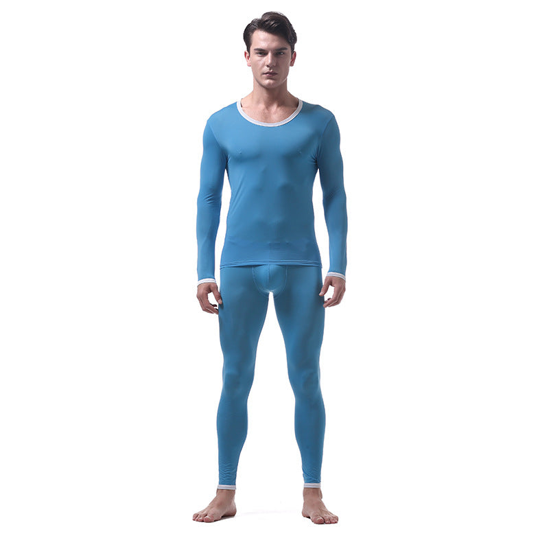 Men's Ice Silk Thermal Underwear Suit Enfom Clothing