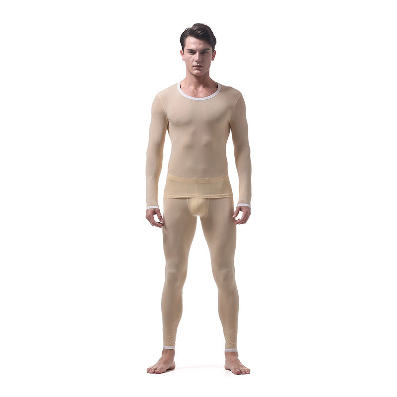 Men's Ice Silk Thermal Underwear Suit Enfom Clothing