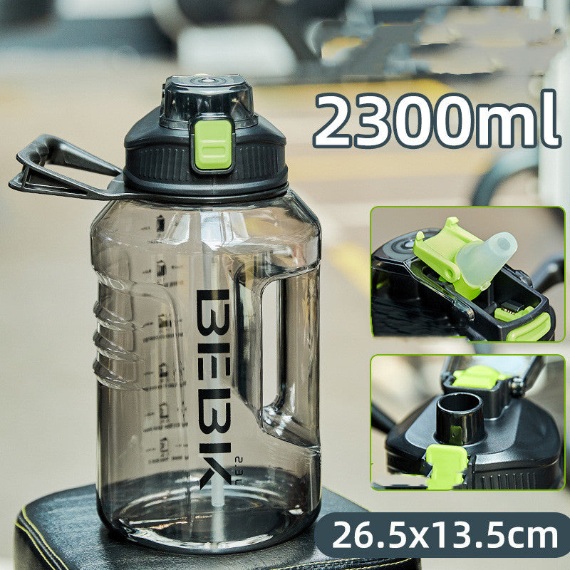 Men's Large Capacity Sports Fitness Water Bottle Enfom Clothing