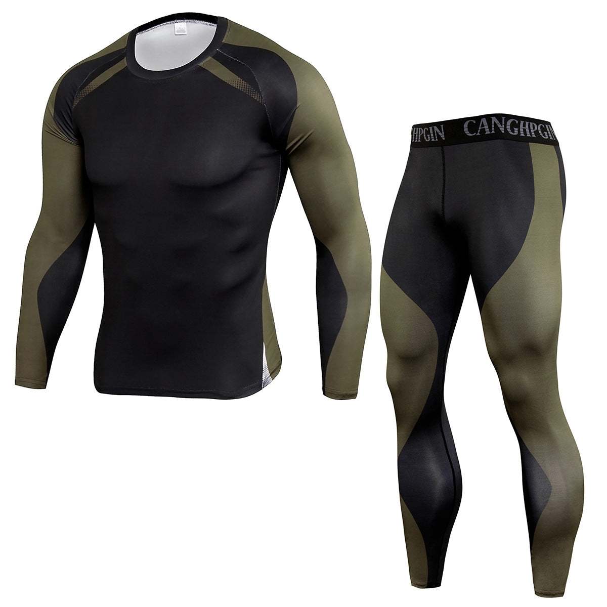 Men's PRO Tight Fitness Sports Training Suit Stretch Enfom Clothing