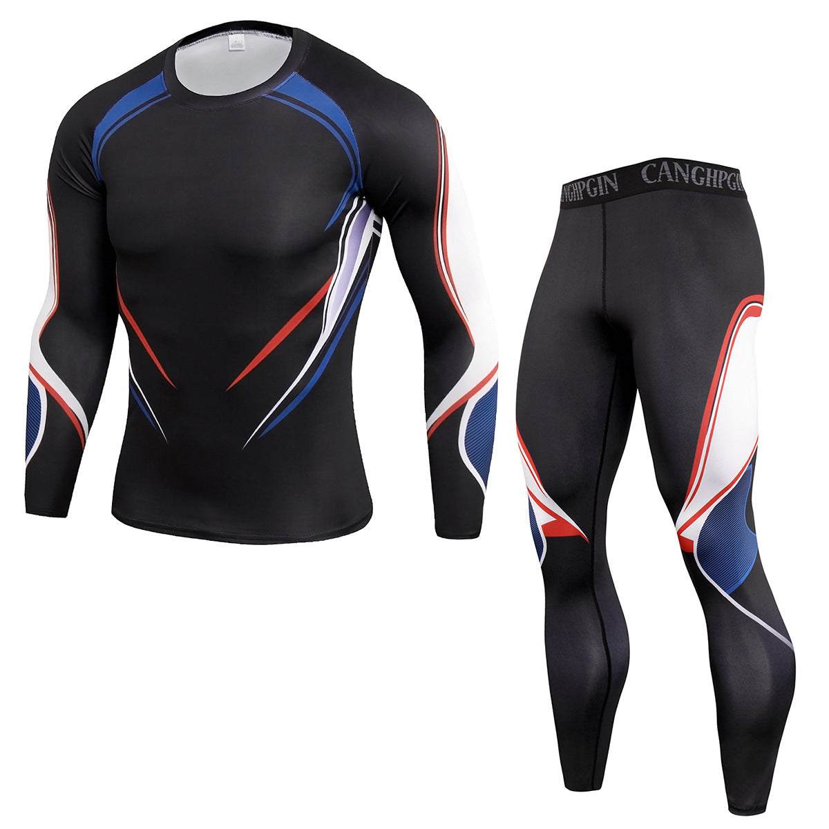 Men's PRO Tight Fitness Sports Training Suit Stretch Enfom Clothing