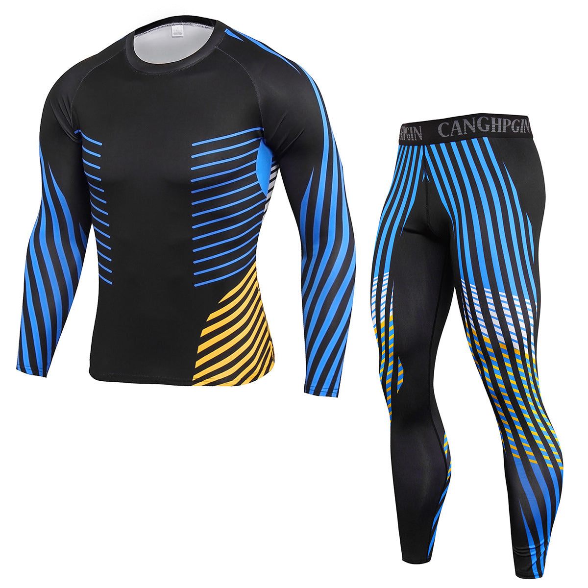 Men's PRO Tight Fitness Sports Training Suit Stretch Enfom Clothing