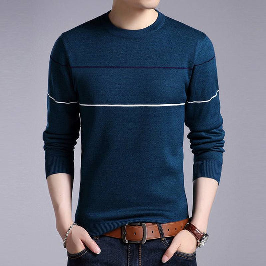 Men's Plush warm knit sweater Enfom Clothing