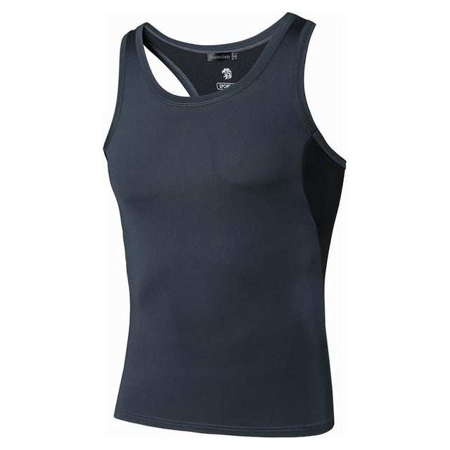 Men's Quick Dry Slim Fit Sleeveless Sport Tank Tops Shirts Enfom Clothing