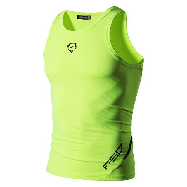 Men's Quick Dry Slim Fit Sleeveless Sport Tank Tops Shirts Enfom Clothing