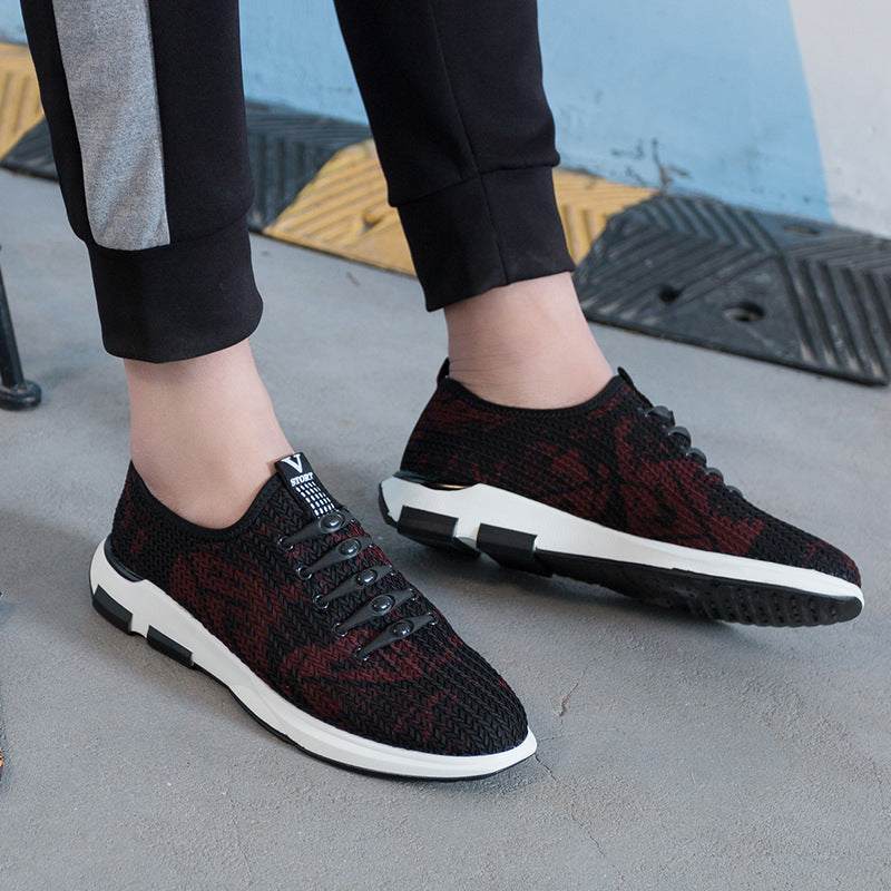 Men's Sports Casual ShoesMen's Shoes Lycra Shoes Fashion Korean Style Trendy Shoes Enfom Clothing