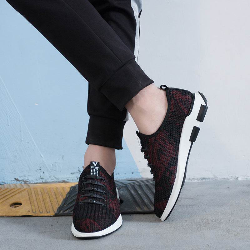 Men's Sports Casual ShoesMen's Shoes Lycra Shoes Fashion Korean Style Trendy Shoes Enfom Clothing