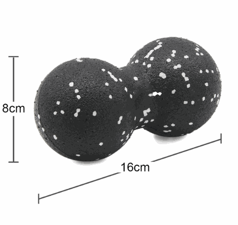 Mini Siamese Peanut Massage Ball Fascia Ball Relaxation Ball Muscle Massage Ball Enfom Clothing