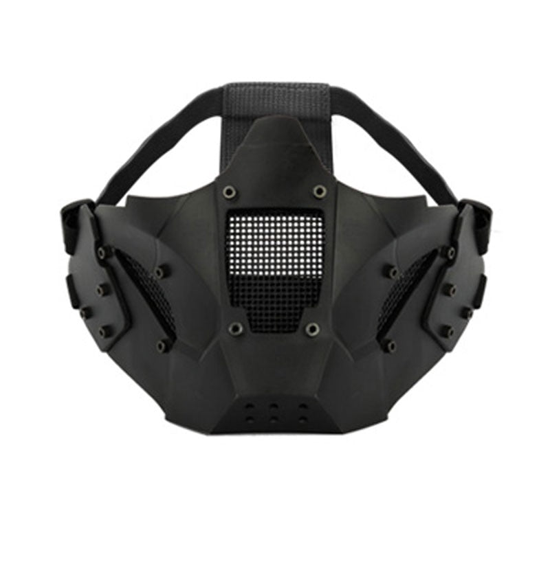 Multi Function Iron Mesh Tactical Mask with Fast Helmet and Tactical Goggles Airsoft Hunting Motorcycle Sport Play Enfom Clothing