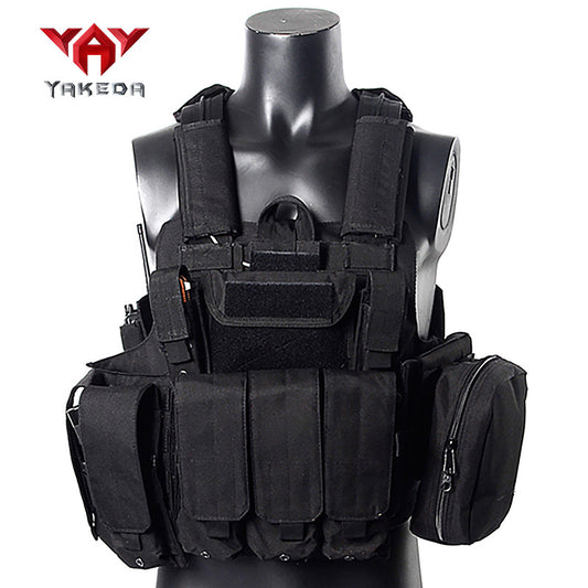 Multi Functional Camouflage Combat Vest 8-piece Military Camouflage Training Equipment Enfom Clothing