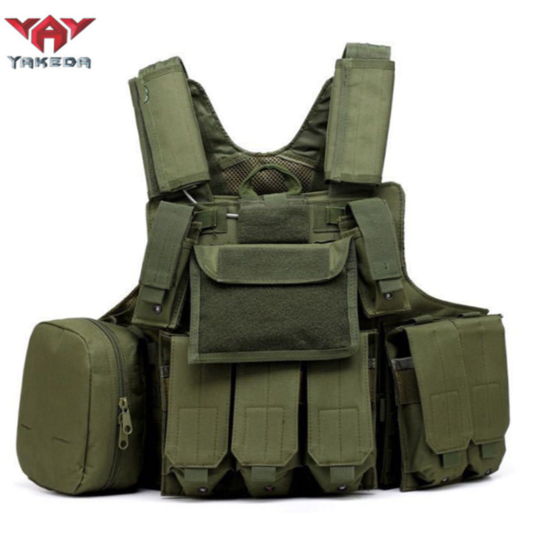 Multi Functional Camouflage Combat Vest 8-piece Military Camouflage Training Equipment Enfom Clothing