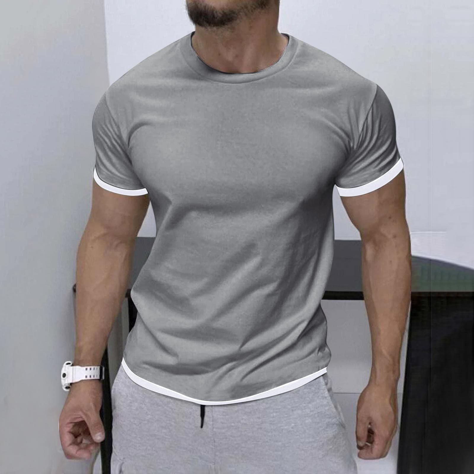 Muscle Fitness Sports Men's T-shirt Enfom Clothing