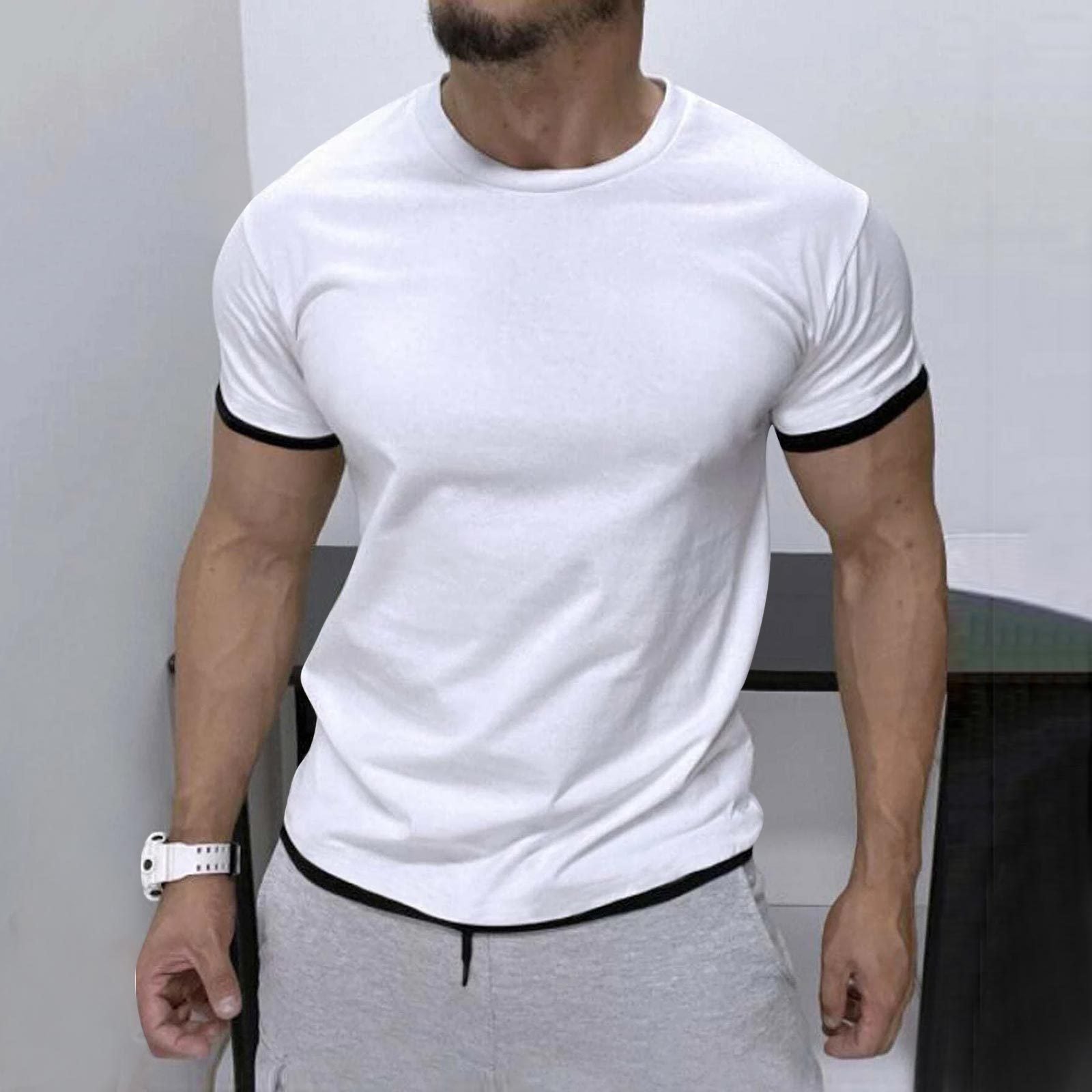 Muscle Fitness Sports Men's T-shirt Enfom Clothing