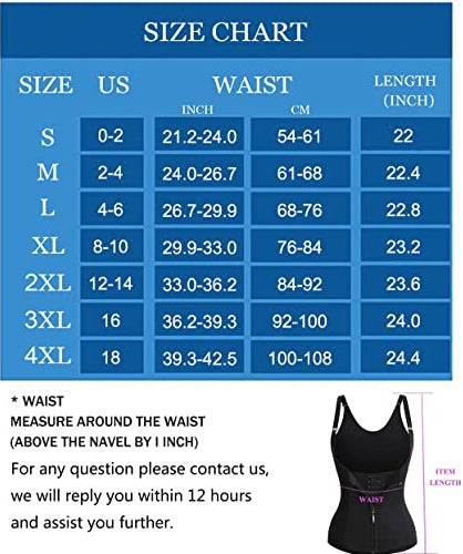 Neoprene Corset Vest Sports Girdle Women Enfom Clothing