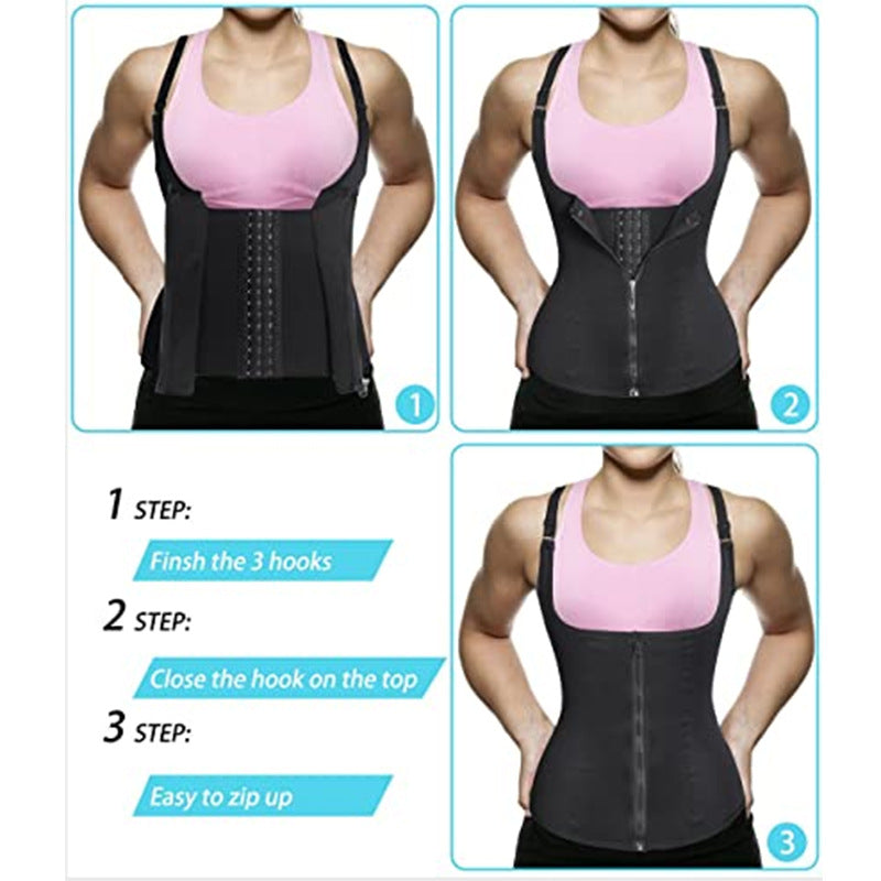 Neoprene Corset Vest Sports Girdle Women Enfom Clothing