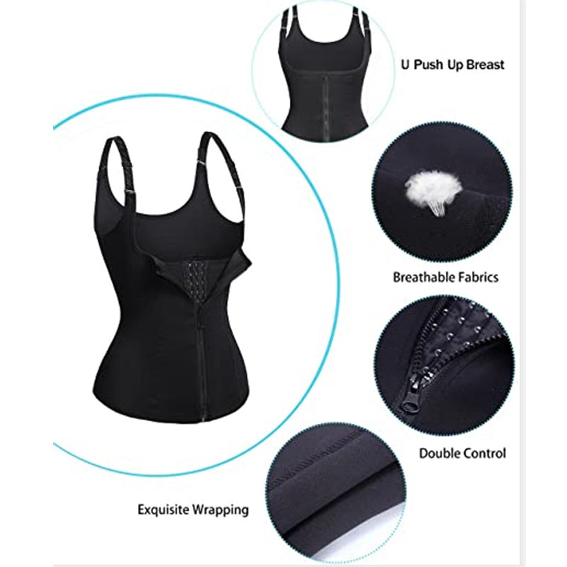 Neoprene Corset Vest Sports Girdle Women Enfom Clothing