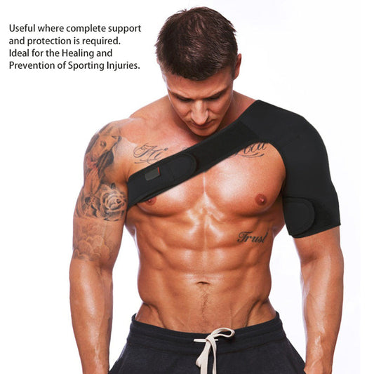 Neoprene Shoulder Support Brace Protector for Joint Pain Dislocation Injury Arthritis Enfom Clothing