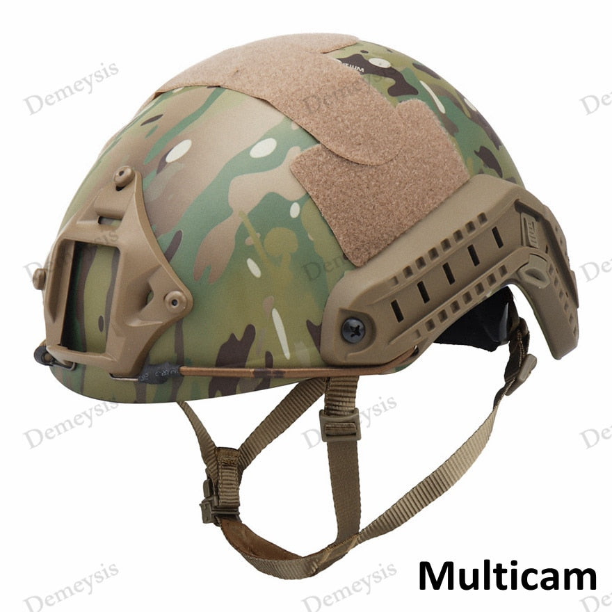 New FAST Helmet Airsoft MH Camouflage Tactical Helmets ABS Sport Outdoor Tactical Helmet Enfom Clothing