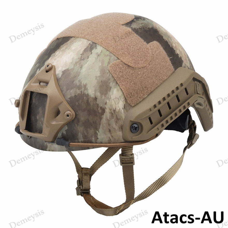 New FAST Helmet Airsoft MH Camouflage Tactical Helmets ABS Sport Outdoor Tactical Helmet Enfom Clothing